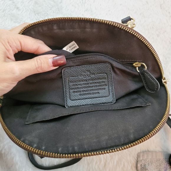 **Coach Cora Signature Mini Domed Satchel - Picture 6 of 8